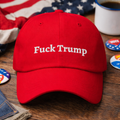 Fuck Trump - Anti MAGA Dad Hat